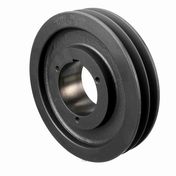 2 Groove Cast Iron Bushed Bore Multiple Sheave, 2Q5V80